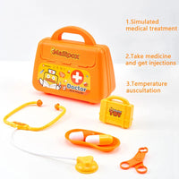 HKM-254291 Pretend Play Doctor Toy Set for Kids - Medical Tools Role-Playing Toys for Ages 3 and Up