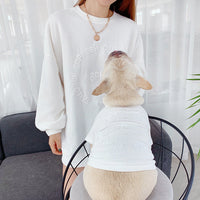 HKM-254803 Parent-Child Embroidered Kitty Outfit in Various Colors