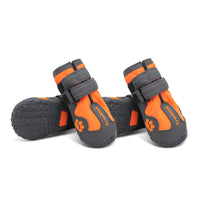 HKM-255187 Waterproof Non-Slip Dog Shoes with Double Velcro Closure - Adjustable Fit for Comfort