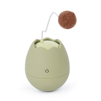 HKM-255379 Cat Knot Toy for Playtime | Plastic with Cotton Ball | 7x7x9cm | Requires 2 AA Batteries