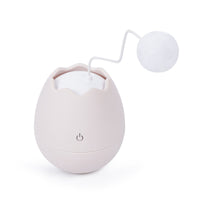 HKM-255379 Cat Knot Toy for Playtime | Plastic with Cotton Ball | 7x7x9cm | Requires 2 AA Batteries