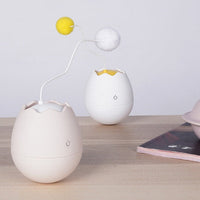 HKM-255379 Cat Knot Toy for Playtime | Plastic with Cotton Ball | 7x7x9cm | Requires 2 AA Batteries