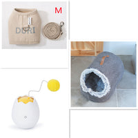HKM-255379 Cat Knot Toy for Playtime | Plastic with Cotton Ball | 7x7x9cm | Requires 2 AA Batteries