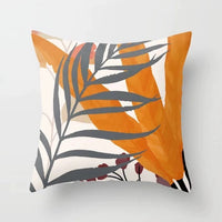 HKM-255571 Modern Geometric Abstract Pillow Cover - Super Soft Velvet Cushion Case, 45x45 cm, Multi-Color Options