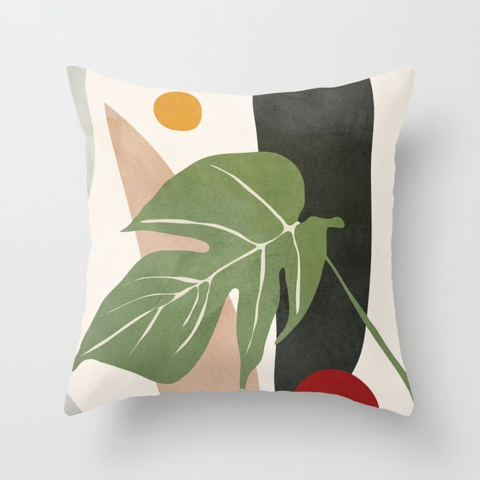 HKM-255571 Modern Geometric Abstract Pillow Cover - Super Soft Velvet Cushion Case, 45x45 cm, Multi-Color Options
