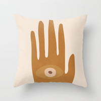 HKM-255571 Modern Geometric Abstract Pillow Cover - Super Soft Velvet Cushion Case, 45x45 cm, Multi-Color Options