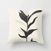 HKM-255571 Modern Geometric Abstract Pillow Cover - Super Soft Velvet Cushion Case, 45x45 cm, Multi-Color Options