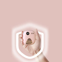 HKM-255571 USB Rechargeable Mini Hand Warmer - 5000mAh Multi-Function Heating Device