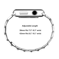 HKM-255699 Stylish Stainless Steel Magnetic Watch Strap for 38/40mm & 42/44mm Models