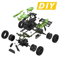 HKM-255763 3 in 1 DIY Assembly RC Drift Car for Kids - Off-Road Remote Control Vehicle, 2.4G with 6 Channels, Indoor/Outdoor Fun