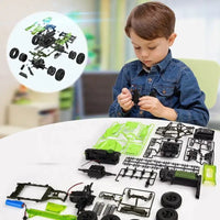 HKM-255763 3 in 1 DIY Assembly RC Drift Car for Kids - Off-Road Remote Control Vehicle, 2.4G with 6 Channels, Indoor/Outdoor Fun