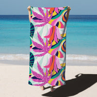 HKM-255763 Quick-Drying Microfiber Bath Towel for Swimming - 180x90CM, Multiple Vibrant Designs