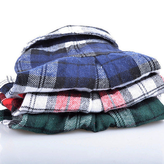 HKM-255955 Casual Cotton Pet Check Shirt - Asian Size Guide for Perfect Fit