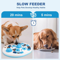 HKM-255955 Dog Puzzle Toy With Spherical Bells 24 Hidden Food Locations Jigsaw Dog Food Feeding Sound Toys Food Dispenser For Dog Training