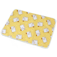 HKM-256019 Breathable Cotton Cartoon Waterproof Pet Insulation Pad - Various Designs - 50x70cm