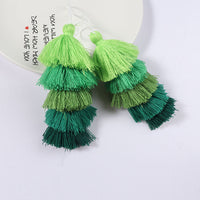 HKM-256019 Colorful Five-Layer Polyester-Cotton Tassel for Clothing and Accessories