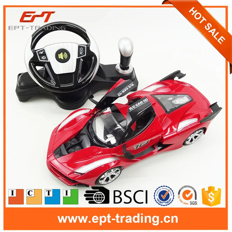HKM-256147 Long Distance 4CH Remote Control Car with Gravity Sensor for Kids Ages 5-13