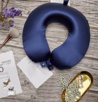 HKM-256147 Silkworm Silk U-shaped Pillow with Nano Foam Filling for Comfort