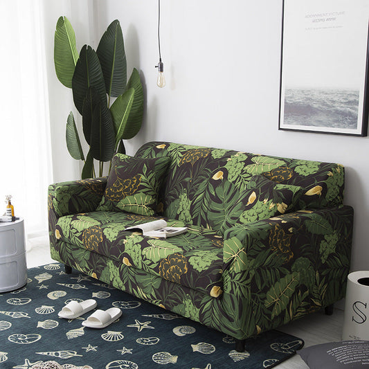 HKM-256403 Universal Stretch Non-Slip Sofa Cover for Modular Sofas - Polyester & Spandex, Various Styles & Sizes Available