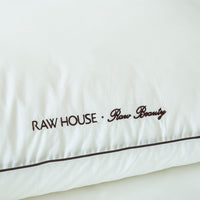HKM-256467 Single Core Cotton Pillow for Neck Support, Soft and Breathable, 4-14cm Height