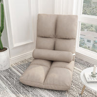 HKM-256723 Expandable Lazy Sofa Tatami Bed with Comfortable Backrest for Living Room Relaxation