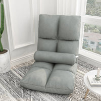 HKM-256723 Expandable Lazy Sofa Tatami Bed with Comfortable Backrest for Living Room Relaxation