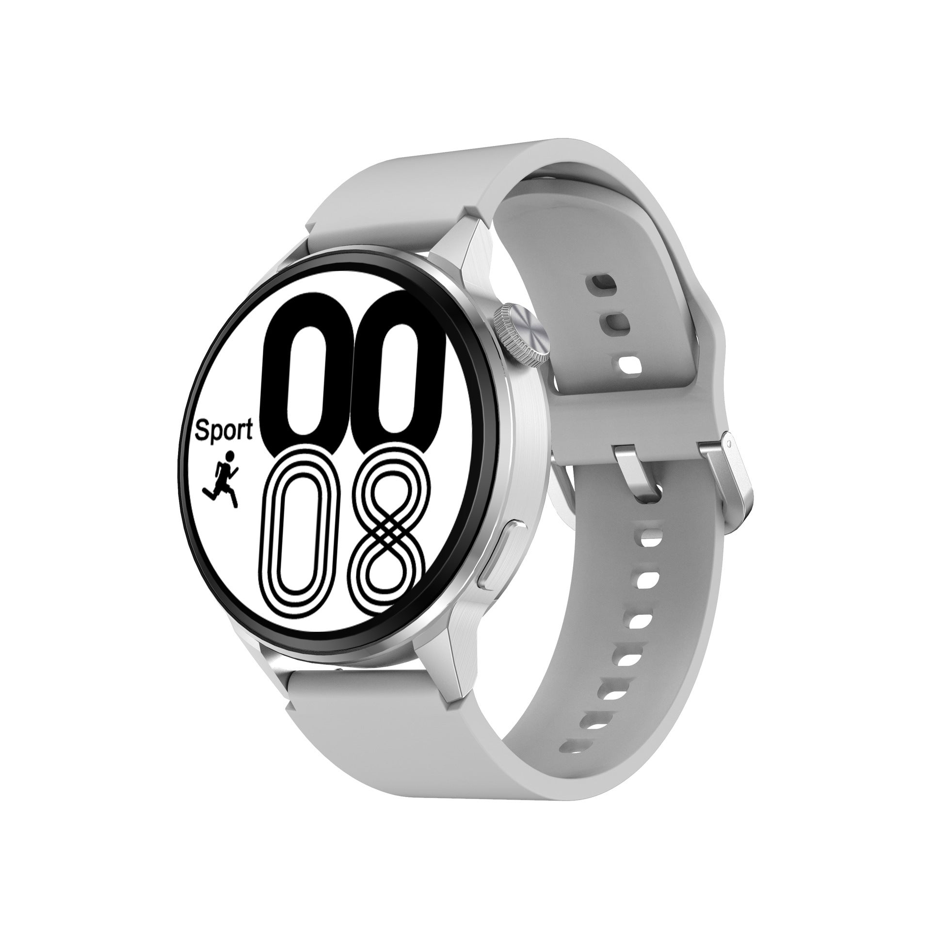 HKM-256851 Multi-Sport Bluetooth Smartwatch with Touchscreen, Health Monitoring, and Step Tracking