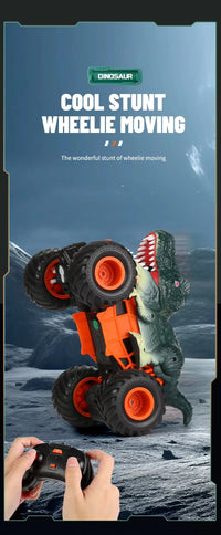 HKM-256915 Remote Control Dinosaur Car with Big Wheels for Offroad Adventure and Multiplayer Fun