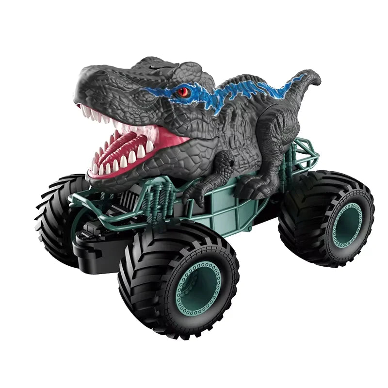 HKM-256915 Remote Control Dinosaur Car with Big Wheels for Offroad Adventure and Multiplayer Fun