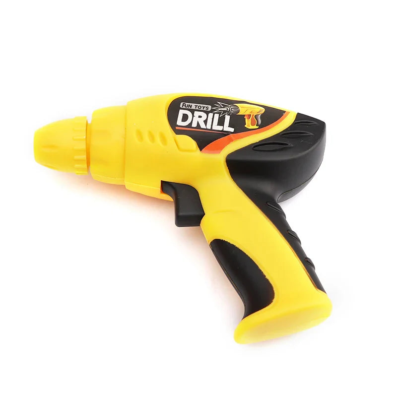 KTX-257171 Building Bench Tool Set for Kids - Pretend Play Toolbox with Chainsaw and Garden Tools, Ages 2-7