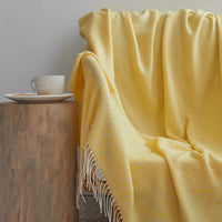HKM-257299 Nordic Plain Double Towel Quilt for Children - Spring and Autumn Blanket 127x170 cm