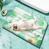 HKM-257299 Summer Washable Pet Mat for Dogs and Cats – Oxford Cloth with Non-Toxic Gel, Available in Fun Styles and Sizes