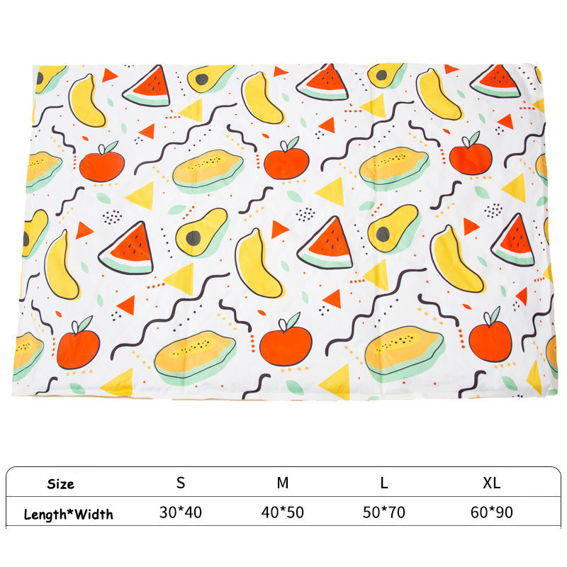 HKM-257299 Summer Washable Pet Mat for Dogs and Cats – Oxford Cloth with Non-Toxic Gel, Available in Fun Styles and Sizes