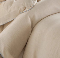 HKM-257491 Linen Washed Four-Piece Bed Set for 1.5m, 1.8m, and 2.0m Beds