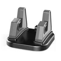 HKM-257555 Rotating Silicone Desktop Phone Holder for Cars - Universal Fit in Black, Red, and Gray