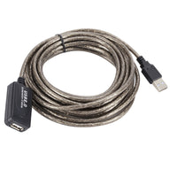 HKM-257683 USB Signal Amplification Extension Cord - 5/10/15/20m - High-Speed Data Transfer with Dual Shielding