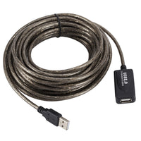 HKM-257683 USB Signal Amplification Extension Cord - 5/10/15/20m - High-Speed Data Transfer with Dual Shielding