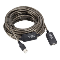 HKM-257683 USB Signal Amplification Extension Cord - 5/10/15/20m - High-Speed Data Transfer with Dual Shielding