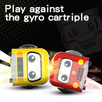 HKM-257747 Finger Spin Gyro Inertia Car Toy - 3 in 1 Fidget Cube Vehicle for Kids Ages 3+