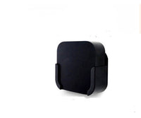 HKM-257875 TV4 Protective Case for Apple TV with Wall Frame Compatibility, Black Plastic Design