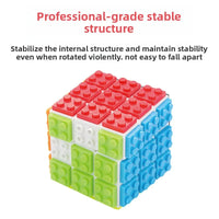 HKM-258067 DIY 3D Building Blocks 3x3 Magic Cube Educational Toy for Children and Adults