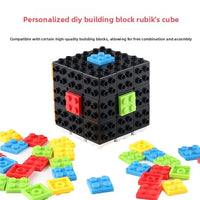 HKM-258067 DIY 3D Building Blocks 3x3 Magic Cube Educational Toy for Children and Adults