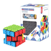 HKM-258067 DIY 3D Building Blocks 3x3 Magic Cube Educational Toy for Children and Adults