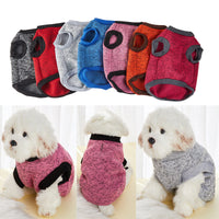 HKM-258067 Warm Fleece Lined Pet Vest Pullover for Small to Extra Large Dogs