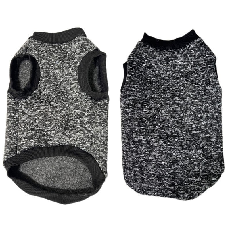 HKM-258067 Warm Fleece Lined Pet Vest Pullover for Small to Extra Large Dogs