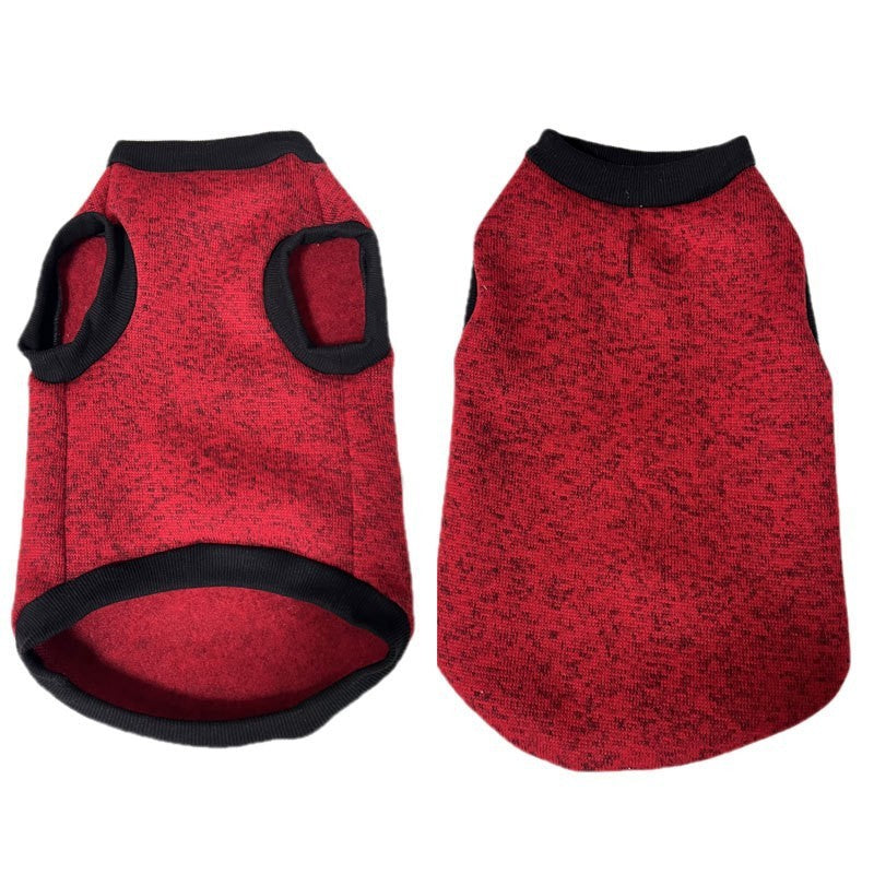 HKM-258067 Warm Fleece Lined Pet Vest Pullover for Small to Extra Large Dogs