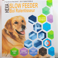 HKM-258259 Pet Slow Food Bowl For Dogs To Prevent Choking