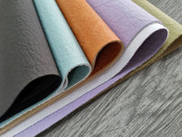 HKM-258323 Double-Color Elephant Pattern PU Leather Fabric - 1.0mm Thickness, 137cm Wide, Multiple Colors