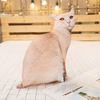 HKM-258451 Animal Plush Doll Collection - Grey Cat, Red Cat, Black Cat, Pink Cat, Standing & Lying Tigers (50cm, 70cm)