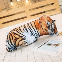 HKM-258451 Animal Plush Doll Collection - Grey Cat, Red Cat, Black Cat, Pink Cat, Standing & Lying Tigers (50cm, 70cm)